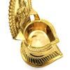 JDS Puja Articles by Sengems Traditional Panchaloha Kamatchi Vilakku/Kamakshi Devi Maa Diya/Oil Lamp, Golden (Weight:370g) view 3