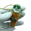 YEEYAYA Hummingbird 3.8 inch Wood Sculpture Hand Made woodcarvings A Birds Pendant Arts Crafts Home Decor Room Decor view 4