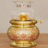 13cm Buddha Copper Windproof Oil Lamp Buddha Butter Lamp Buddhist Temple Supplies view 1