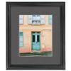 ArtToFrames 22x33 inch Black Stain on Solid Red Oak Picture Frame with 2 Inch Single Charcoal Mat, SingleMat-0066-59504-YBLK-22x33-41 view 2