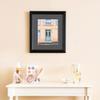 ArtToFrames 22x33 inch Black Stain on Solid Red Oak Picture Frame with 2 Inch Single Charcoal Mat, SingleMat-0066-59504-YBLK-22x33-41 view 3