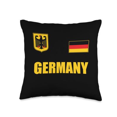 Germany Design for German Men Women Deutschland Apparel Throw Pillow