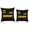 Germany Design for German Men Women Deutschland Apparel Throw Pillow view 3