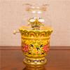 14cm Oil Lamp Buddha Light Butter Lamp Holder Windproof Oil Lamp Buddhist Supplies view 2