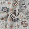 GLN Rugs Traditional Collection - Machine Washable Area Rug, Traditional Washable, Non Slip, Low Pile Chenille Rug, Living Room, Bedroom, Kitchen Rug (3' x 5' Pink/Blue/Multicolor) view 4