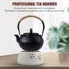 1pc Retro Ceramic Tea Warmer Tea Heating Tool for Home Office Lightweight Design Ceramic Food view 2