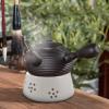 1pc Retro Ceramic Tea Warmer Tea Heating Tool for Home Office Lightweight Design Ceramic Food view 3