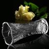 CS Crystal Vase 12-inch high, Sunflower Design, for Flowers & Decor. Lovely Nice Shiny Piece. Perfect as a Gift, Suitable for All Occasions. view 2