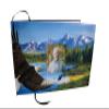 COMMEMORATIVE CREMATION URNS Bald Eagle Photo Funeral Guest Book for Memorial Service and Celebration of Life Guest Book for Memorial Service - Beautiful & Vibrant Sign in Book for Funeral view 1
