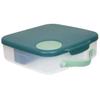 b.box Lunch Box for Big Eaters All Ages - 8.5 Cup Leak Proof Bento Box with 4 Compartments, School Lunch Container with Ice Pack, Dishwasher Safe, BPA-Free, PFAS-Free - Emerald Forest view 4