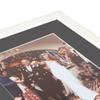 ArtToFrames 4x18 inch Off White Wash on Ash Picture Frame with 2 Inch Single Charcoal Mat, SingleMat-0151-59504-475-4x18-41 view 4