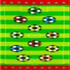 YIFONTIN Kids Beach Towel Super Soft Absorbent Throw Blanket 24X48 inch 100% Cotton for Kids Swimming Bath Camping, Soccer Green Stripes. view 1