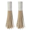 Cabilock Japanese Wok 2Pcs Kitchen Cleaning Brush Frying Pan Brush with Handle Traditional Pot Cleaning Brush Cleaning Whisk Tools for Chinese Wok Cleaning Scrubber view 1