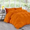 All Season Goose Down 1 Piece Pinch Pleated King (106'' x 90'') Comforter Set Egyptian Cotton Duvet Insert King (106'' x 90'') Orange view 1