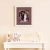 ArtToFrames 8x22 inch Off White Wash on Ash Picture Frame with 2 Inch Single Brique Mat, SingleMat-0151-59504-475-8x22-760 view 3