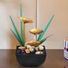 Minimalist Water Fountains Indoor Waterfall Fountain Tabletop Water Fountain Flowing Water Waterfall Feng Shui Home Decoration (D) view 3