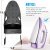 CareforYou Iron Board Holder Wall Mount Iron Board Hanger with Heat Resistant Iron Rack and Hooks for Ironing Board - for Max 5.1 Inch Width view 2