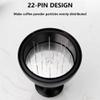 58mm Coffee Tamper Stainless Steel Adjustable Needle Espresso Tamper Machine Portafilter Leveler Distributor Distribution Stirring Tool view 4