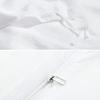 Full/Queen Duvet Cover Set Leopard Print - Egyptian Cotton 600-Thread Count Soft Duvet Cover Set 3 Pieces with Zipper Closure Corner Ties, 1 Duvet Cover and 2 Matching Pillow Shams view 4