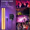 Civaner 2 Pcs Upgrade Bottle Service Lights LED Strobe Baton Bottle Girl Lights Rechargeable Handheld Flashing Club Signs for Birthday Wedding Party (Gold,White Light) view 4