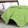 BesBedding 100% Egyptian Cotton Single Premium Comforter Palatial King -Moss Cross Diamond Comforter with Corner Tabs, All Season Warm Quilted Cover-Machine Washable Duvet Cover 500 GSM Fill Power view 1