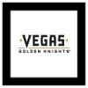 Trends International Black Framed Version Gallery Pops NHL Vegas Golden Knights-Wordmark Wall Art, 12" x 12" view 1