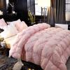 XQKXHZ Double Down Duvet, Luxurious All Seasons Down Comforte, Ultra Soft and Durable Down Duvet Insert with Extra Warmth and Lightness Quilt, 200x230cm - 3kg,Pink view 2