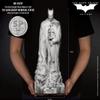 Beast Kingdom The Dark Knight Rises Master Craft The Dark Knight Memorial Statue White Faux Marble Texture Edition view 2