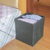 YANZHEXIN Bathroom Waste Basket Indoor Trash Can Trash Basket Waste Paper Basket Trash Can Gray Clothes Storage Basket Bathroom Kitchen Home Office Kitchen Garbage Can (Color : A) view 3