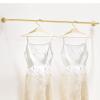 DCFV Industrial Tube Hanger, Floating Shelves, Commercial Clothing Store Display Stand, Wall-Mounted Hanging Coat Rack, Apply to Bedrooms, Changing Rooms, Clothing Stores 3 Styles (Color : A) view 3