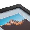 ArtToFrames 14x19 inch Satin Black Picture Frame with 2 Inch Single Baby Blue Mat, SingleMat-FRBW26079-14x19-860 view 4