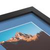 ArtToFrames 20x29 inch Satin Black Picture Frame with 2 Inch Single Liberty Blue Mat, SingleMat-FRBW26079-20x29-817 view 4