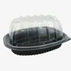 Anchor Packaging Nature's Best Roaster with Black Base and Clear Lid, 1 Compartment Combo Pack Microwavable, X-Large | 150/Case view 2