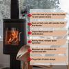 Ecofan AirDeco I Heat Powered Stove Fan - Powerful Modern Design, Low Start Temperature Technology Ideal for Wood, Gas, Pellet & Soapstone Stoves - Circulates Warm Air Efficiently & Reduces Fuel Cost view 3