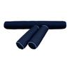 Prolinemax |SLIPCOVER ONLY|S6 Outdoor Daybed Mattress Bolster Pillow Cushion Covers Contrast Piped Trim Queen AD101 view 3