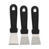 SOLUSTRE 3pcs Deicing Shovel Ice Scoops Ice Shovel Tool Cleaning Tool Stainless Spatula Fridge Deicing Scrapers Refrigerator Kitchen Gadgets Stainless Steel Household Ice Scraper view 1