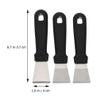 SOLUSTRE 3pcs Deicing Shovel Ice Scoops Ice Shovel Tool Cleaning Tool Stainless Spatula Fridge Deicing Scrapers Refrigerator Kitchen Gadgets Stainless Steel Household Ice Scraper view 2