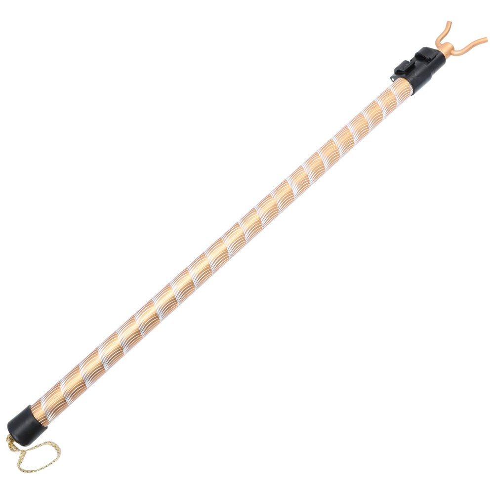 Retractable Clothesline Prop Telescopic Handle Clothing Hook Pole Adjustable Clothesline Rod Hanger Golden