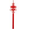 Chinese Knot 2022 Chinese New Year Chinese Knot with Tassel Hanging, Handmade Lucky Oriental Spring Festival Pendant(C) view 1
