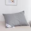 ArcticNorthDown Queen Size Natural Grey Goose Down Pillow 100percent Cotton Cover Supportive Bed Hotel Pillow Grey view 1