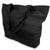 TOPDesign 6-Pack Super Strong Large 12oz Cotton Canvas Tote Bags, Reusable Grocery Shopping Cloth Bags, Fashionable Two-Tone Totes for Crafts, DIY Your Creative Designs view 1