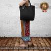 TOPDesign 6-Pack Super Strong Large 12oz Cotton Canvas Tote Bags, Reusable Grocery Shopping Cloth Bags, Fashionable Two-Tone Totes for Crafts, DIY Your Creative Designs view 2