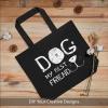 TOPDesign 6-Pack Super Strong Large 12oz Cotton Canvas Tote Bags, Reusable Grocery Shopping Cloth Bags, Fashionable Two-Tone Totes for Crafts, DIY Your Creative Designs view 3