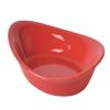 Pearl Metal L-1993 Curry Plate, Ceramic, Oven Only, Microwave Only, Toaster Only, Red view 1