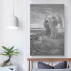 20 Masterpieces by Gustave Dore - Jacob Wrestling with The Angel Canvas Art Poster and Wall Art Picture Print Modern Family Bedroom Decor Posters 28x42inch(70x105cm) view 4
