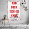 SHUANGFEI Personalized Tapestry Wall Hanging, Customized Art Decor Home Decoration for Living Room Bedroom Children's Room Apartment Dorm 40" x 60" view 1