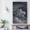 20 Masterpieces by Gustave Dore - The Vision of Death Canvas Art Poster and Wall Art Picture Print Modern Family Bedroom Decor Posters 28x42inch(70x105cm) view 4