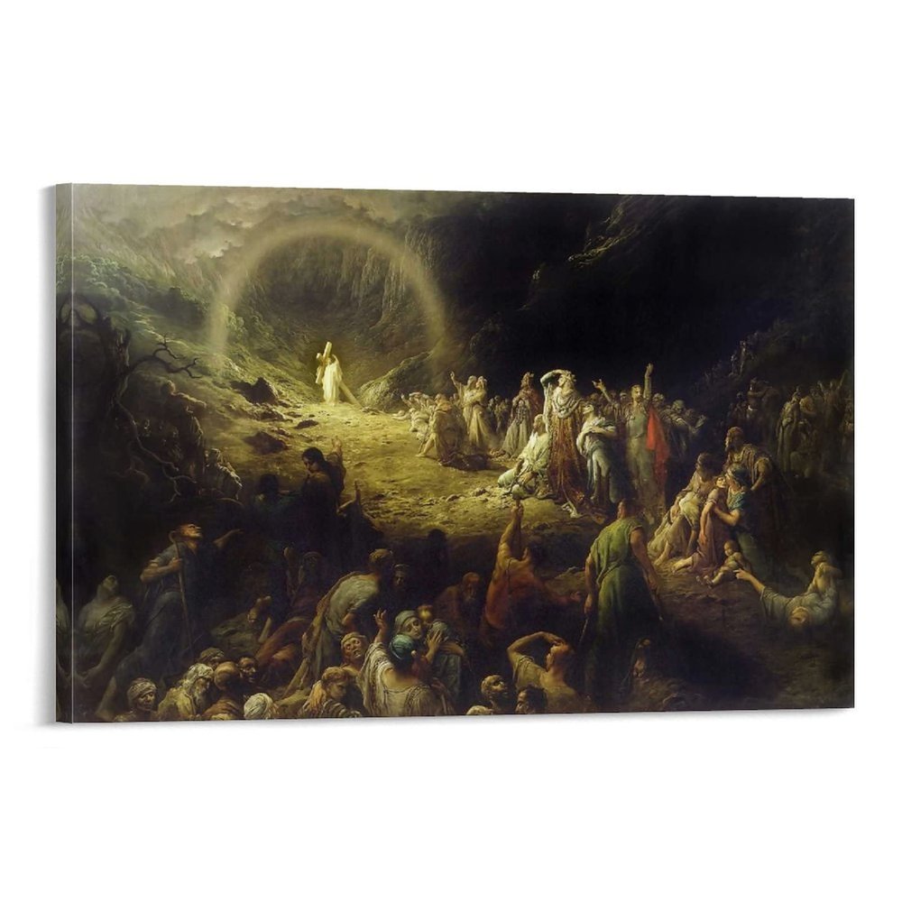 20 Masterpieces by Gustave Dore - The Vale of Tears Canvas Art Poster and Wall Art Picture Print Modern Family Bedroom Decor Posters 28x42inch(70x105cm)
