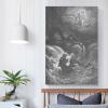 20 Masterpieces by Gustave Dore - The Destruction of Leviathan Canvas Art Poster and Wall Art Picture Print Modern Family Bedroom Decor Posters 28x42inch(70x105cm) view 4