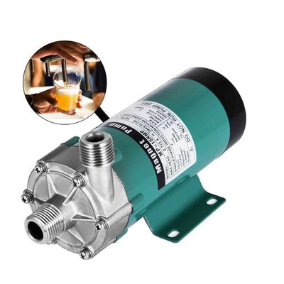 TYQXSH Pump Accessories Home Brewing Equipment, Homebrew Pump with Stainless Steel Head 1/2" High Temp Magnetic Water, Party Beer Pump